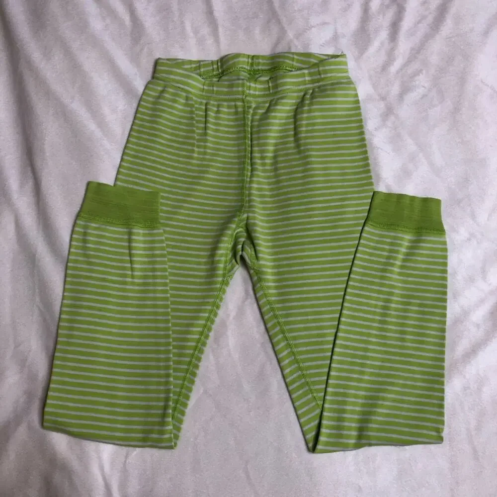 Hanna Andersson Moon and Back green dinosaur pajamas size 140 or US 10